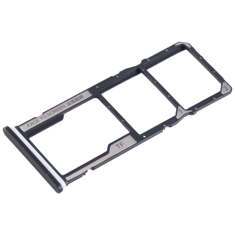 For Xiaomi Poco  C51 SIM Card Tray + SIM Card Tray + Micro SD Card Tray (Black) - free shipping - PMC TechLife - Order now!