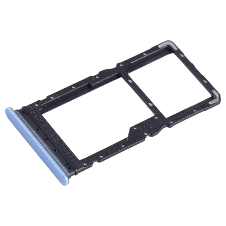For Xiaomi Redmi Note 12R SIM Card Tray + SIM Card Tray / Micro SD Card Tray (Blue) - Card Tray by PMC TechLife | Online Shopping South Africa | PMC TechLife