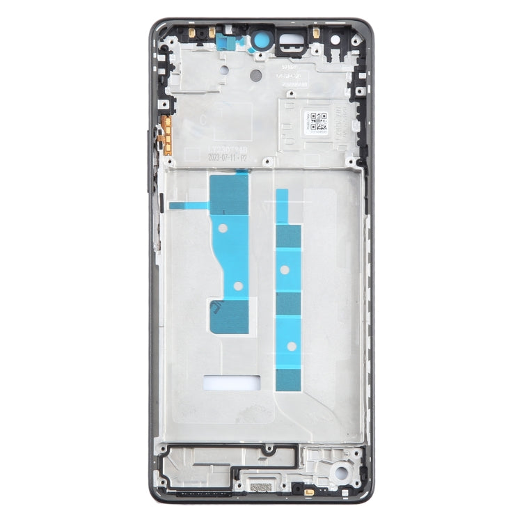For Xiaomi Redmi Note 13 Original Front Housing LCD Frame Bezel Plate (Black) - Frame Bezel Plate by PMC TechLife | Online Shopping South Africa | PMC TechLife