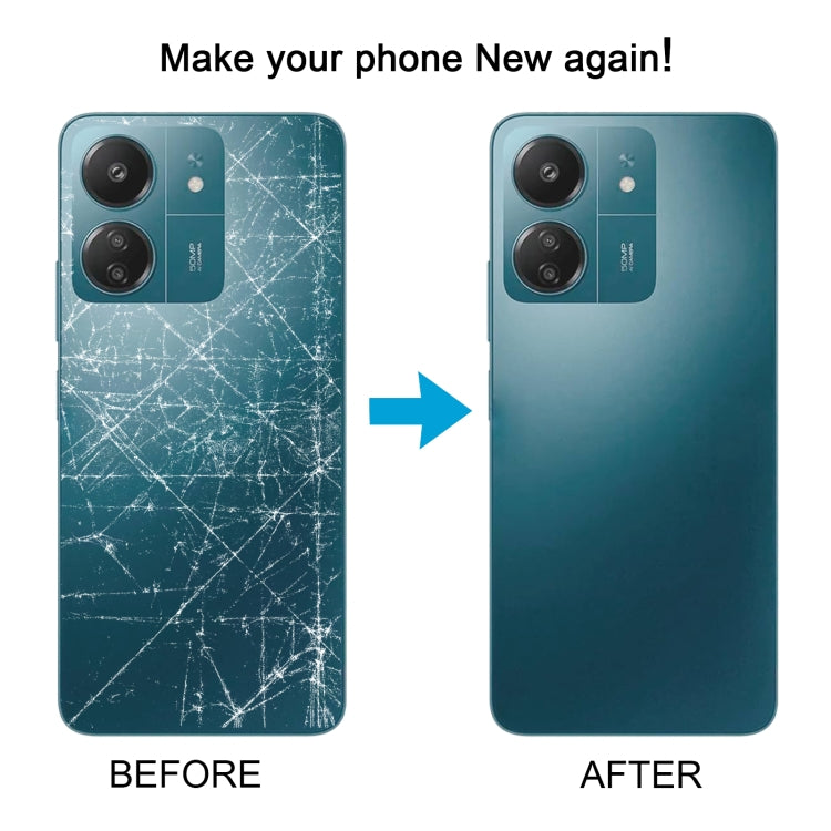For Xiaomi Redmi 13C Original Battery Back Cover(Blue) - Back Cover by PMC TechLife | Online Shopping South Africa | PMC TechLife