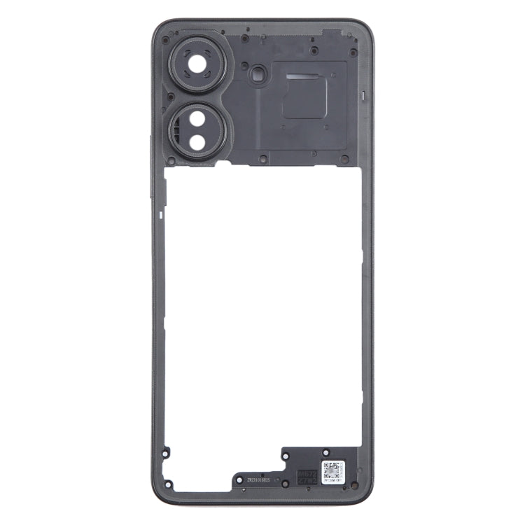 For Xiaomi Redmi 13C 4G Original Middle Frame Bezel Plate (Black) - Frame Bezel Plate by PMC TechLife | Online Shopping South Africa | PMC TechLife | Buy Now Pay Later Mobicred