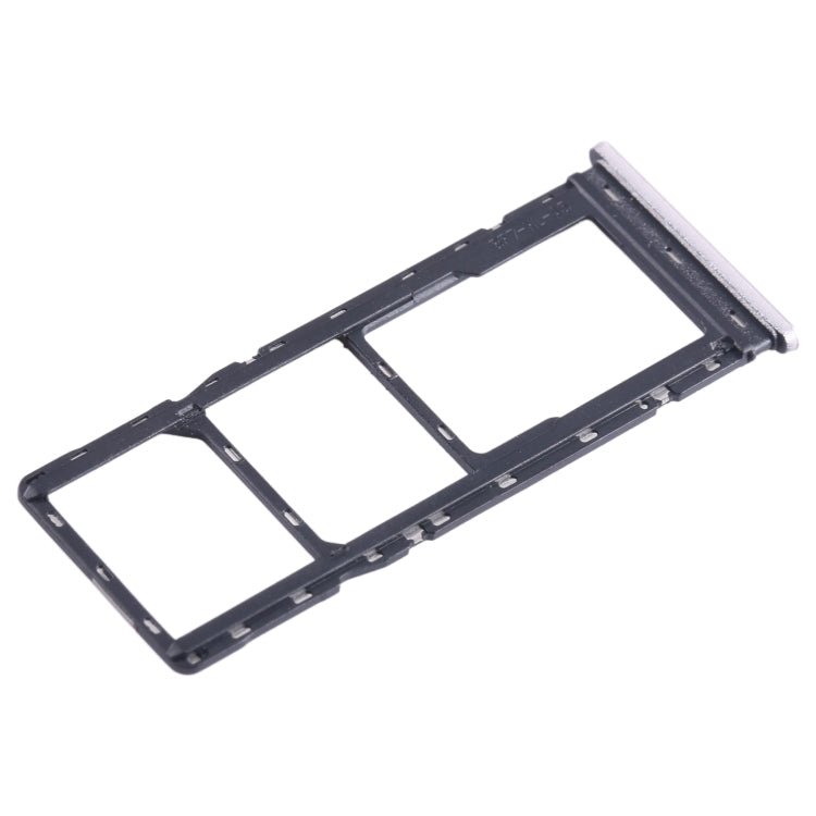 For Tecno Pop 7 Pro BF7 SIM Card Tray + SIM Card Tray + Micro SD Card Tray (Gold) - free shipping - PMC TechLife - Order now!