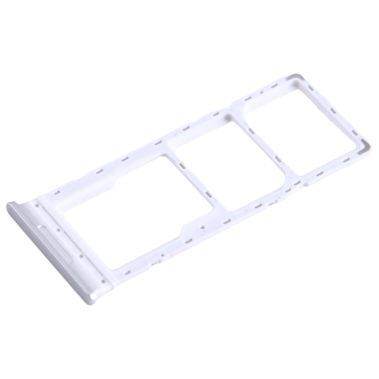 For Infinix Note 11 X663 SIM Card Tray + SIM Card Tray + Micro SD Card Tray (White) - Card Tray by PMC Jewellery | Online Shopping South Africa | PMC Jewellery