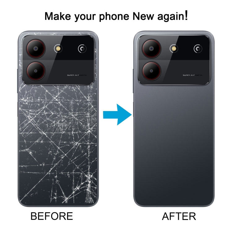 Battery Back Cover for ZTE Blade A54 (Grey) - free shipping - PMC TechLife - Order now!