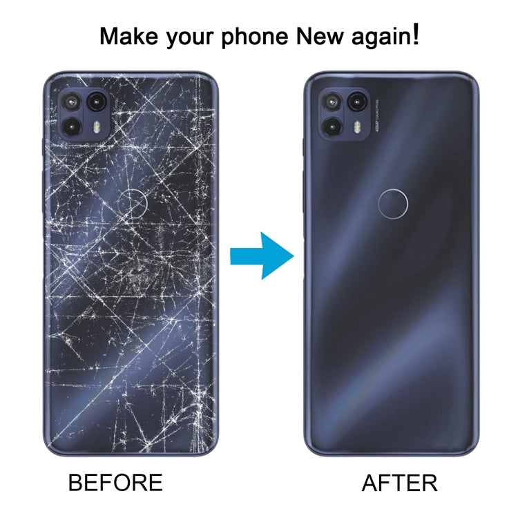For Motorola Moto G50 5G Original Battery Back Cover(Blue) - Back Cover by PMC TechLife | Online Shopping South Africa | PMC TechLife
