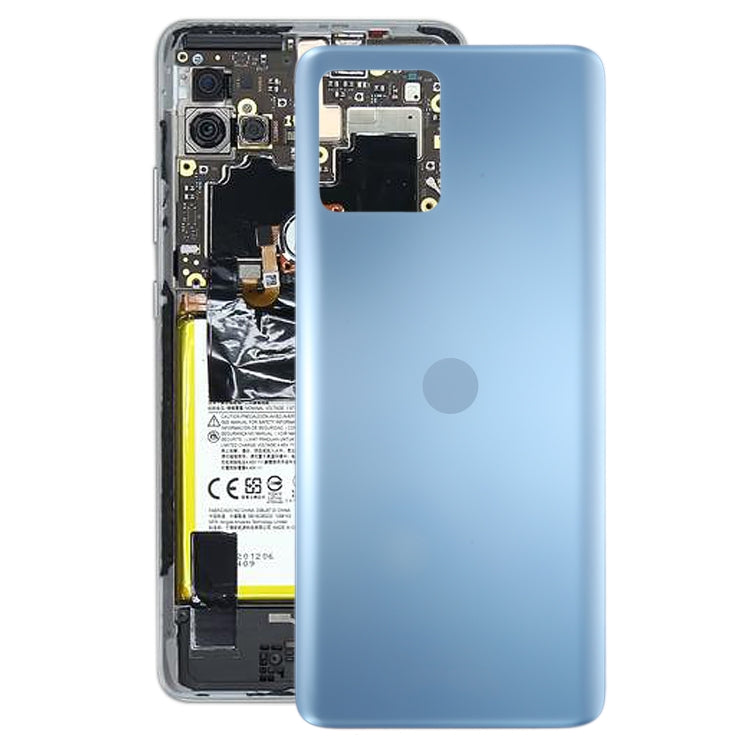 For Motorola Moto G72 Original Battery Back Cover(Blue) - Back Cover by PMC TechLife | Online Shopping South Africa | PMC TechLife