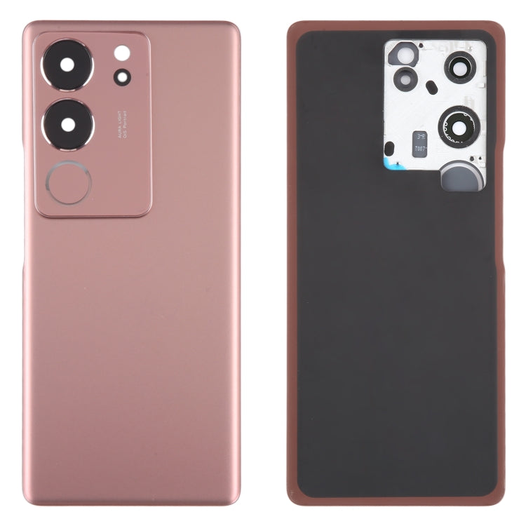 For vivo V29 Original Battery Back Cover with Camera Lens Cover(Purple Red) - Back Cover by PMC Jewellery | Online Shopping South Africa | PMC Jewellery