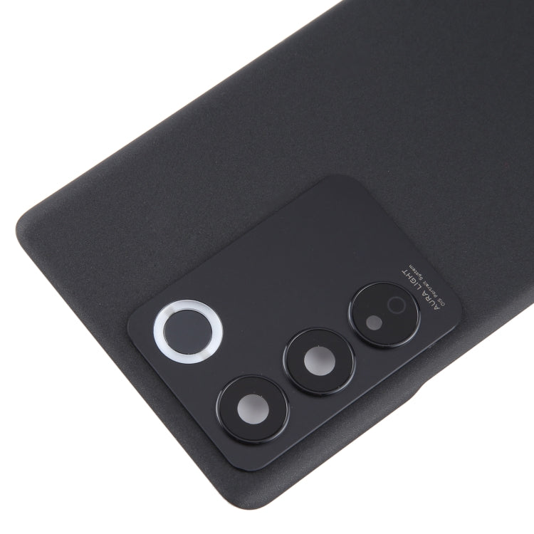 For vivo V27 Original Battery Back Cover with Camera Lens Cover(Black) - Back Cover by PMC TechLife | Online Shopping South Africa | PMC TechLife
