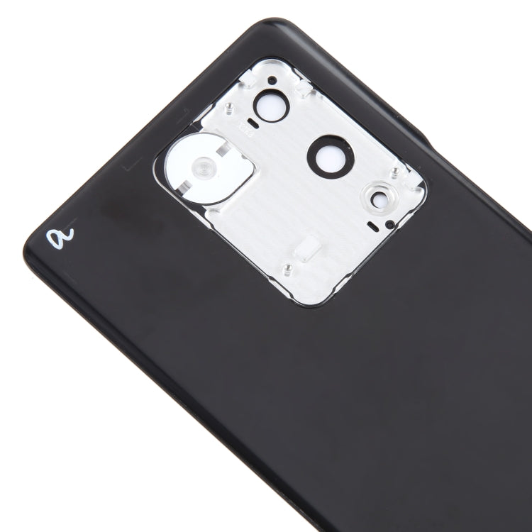 For vivo V27 Original Battery Back Cover with Camera Lens Cover(Black) - Back Cover by PMC TechLife | Online Shopping South Africa | PMC TechLife