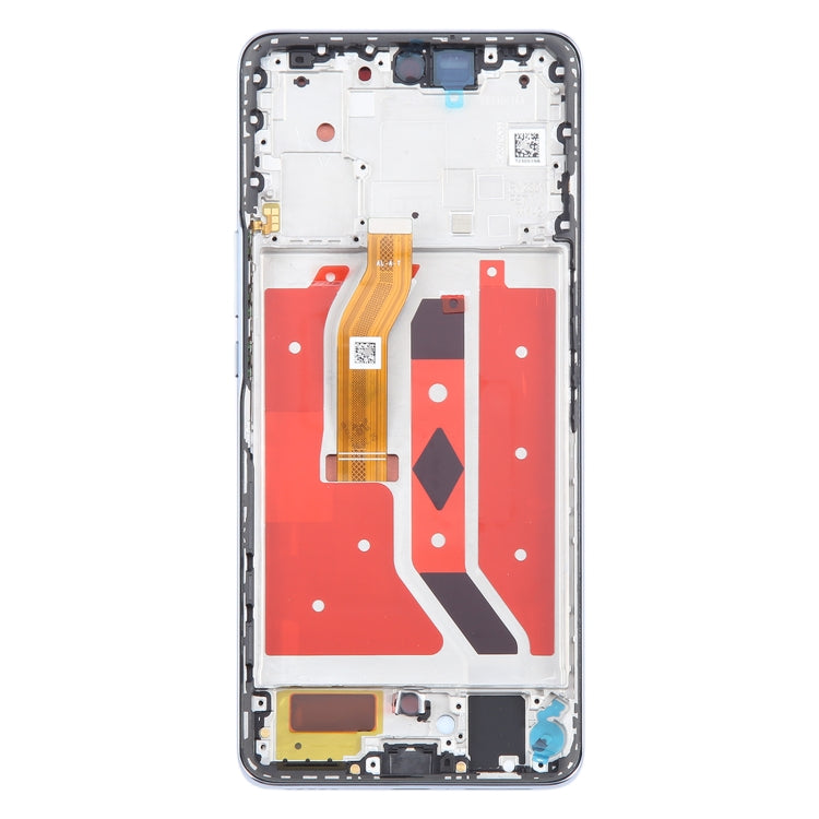 For Honor X50 Original LCD Screen Digitizer Full Assembly with Frame (Silver) - LCD Screen by PMC TechLife | Online Shopping South Africa | PMC TechLife