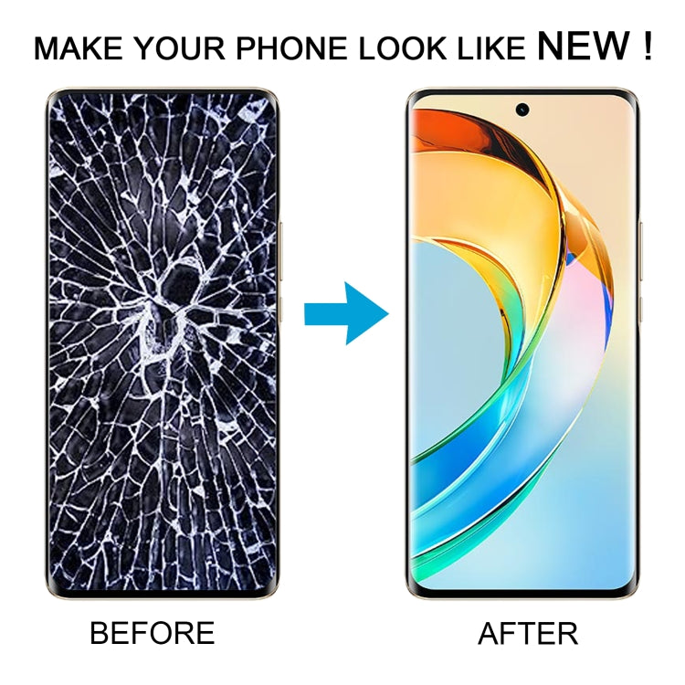 For Honor X9b Original LCD Screen Digitizer Full Assembly with Frame (Silver) - LCD Screen by PMC TechLife | Online Shopping South Africa | PMC TechLife | Buy Now Pay Later Mobicred