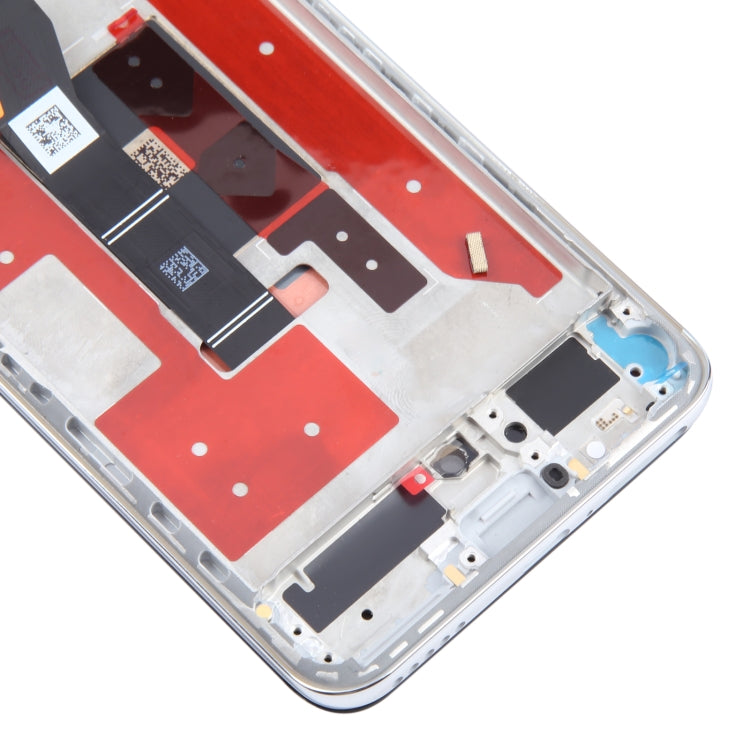 For Honor 100 Original LCD Screen Digitizer Full Assembly with Frame (Silver) - free shipping - PMC TechLife - Order now!