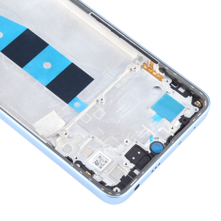 For Xiaomi Redmi Note 13 4G Original Front Housing LCD Frame Bezel Plate (Blue) - LCD Related Parts by PMC Jewellery | Online Shopping South Africa | PMC Jewellery