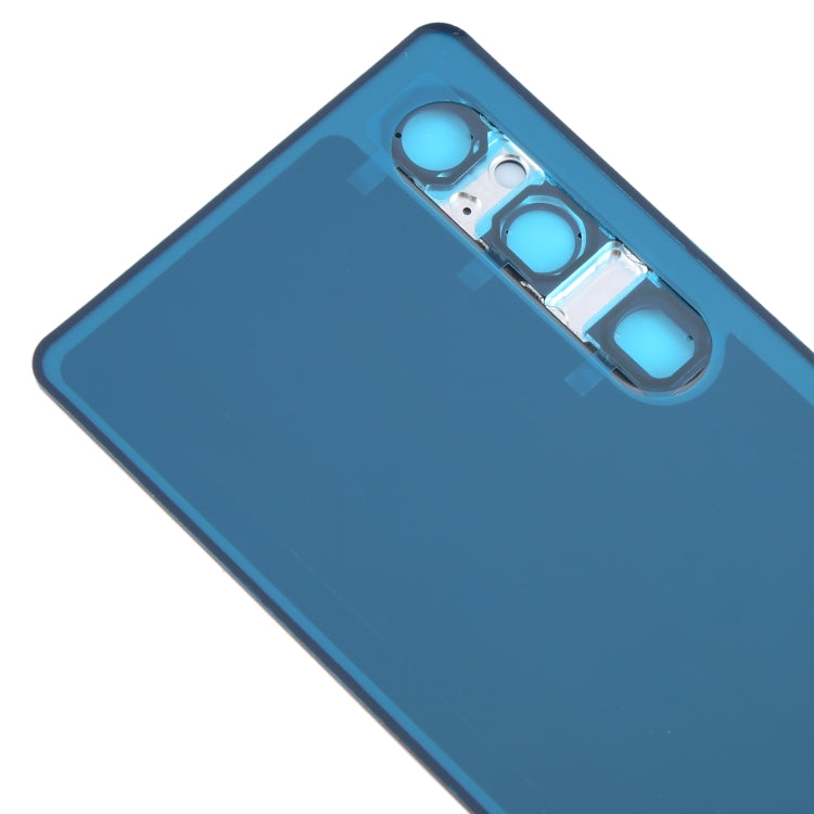 For Sony Xperia 1 V Original Battery Back Cover with Camera Lens Cover(Green) - Back Cover by PMC TechLife | Online Shopping South Africa | PMC TechLife
