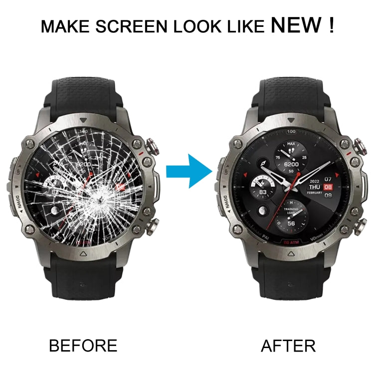 For Amazfit Falcon Original LCD Screen Digitizer Full Assembly With Frame (Red) - Other by PMC TechLife | Online Shopping South Africa | PMC TechLife