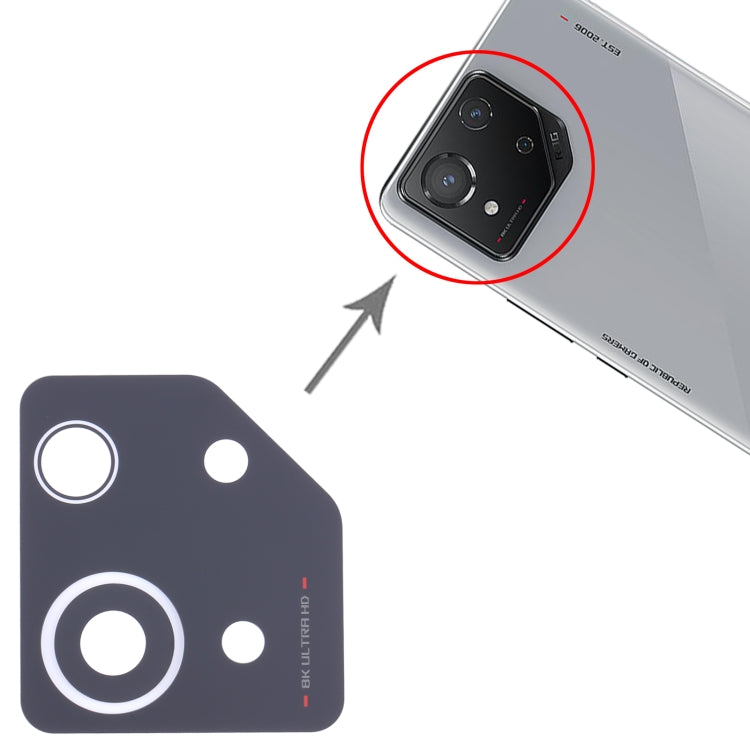For Asus ROG Phone 8 AI2401 Back Camera Lens - free shipping - PMC TechLife - Order now!