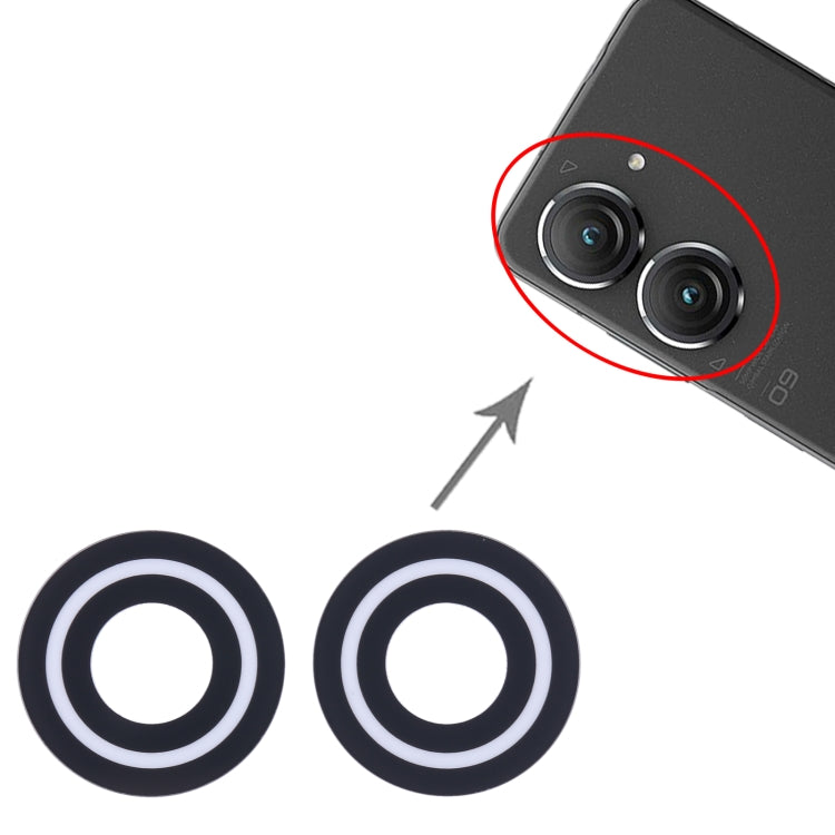For Asus ZenFone 9 ZS696KS AI2202 Back Camera Lens - Camera by PMC TechLife | Online Shopping South Africa | PMC TechLife