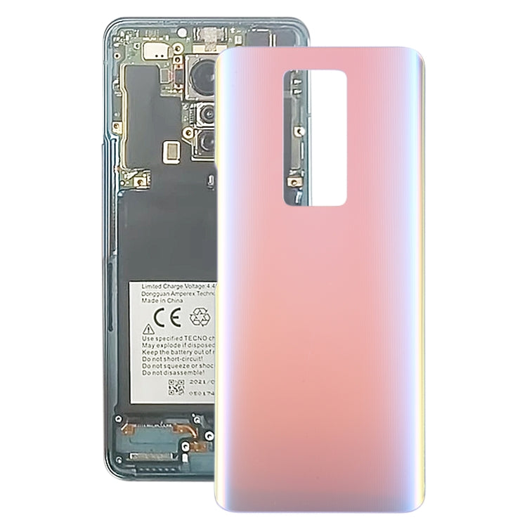 For Tecno Phantom X AC8 Original Battery Back Cover(Orange) - Back Cover by PMC TechLife | Online Shopping South Africa | PMC TechLife