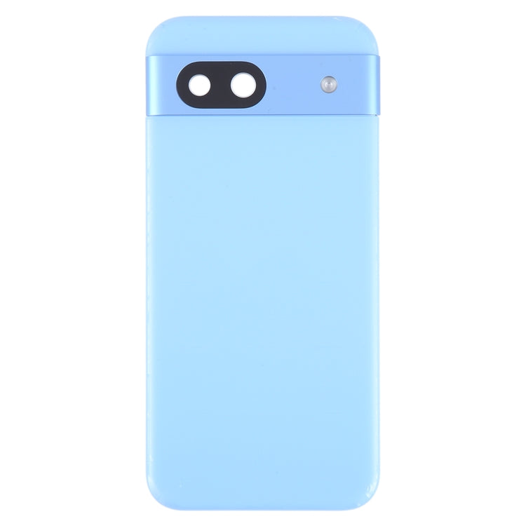 For Google Pixel 8A Battery Back Cover with Camera Lens Cover(Blue) - Back Cover by PMC TechLife | Online Shopping South Africa | PMC TechLife | Buy Now Pay Later Mobicred