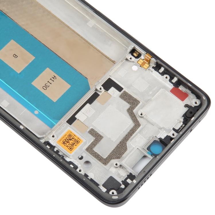 For Xiaomi Poco F5 Pro Original Front Housing LCD Frame Bezel Plate (Black) - Frame Bezel Plate by PMC TechLife | Online Shopping South Africa | PMC TechLife | Buy Now Pay Later Mobicred