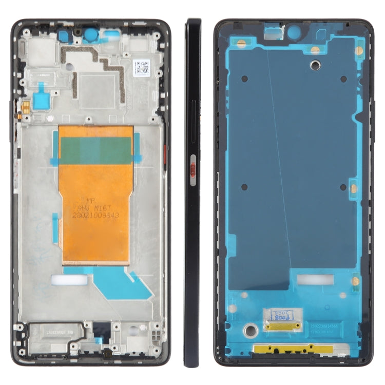 For Xiaomi Poco F5 Original Front Housing LCD Frame Bezel Plate (Black) - Frame Bezel Plate by PMC TechLife | Online Shopping South Africa | PMC TechLife | Buy Now Pay Later Mobicred