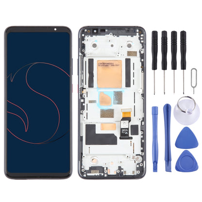 For Asus Smartphone for Snapdragon Insiders ZS675KW AMOLED LCD Screen Digitizer Full Assembly with Frame - LCD Screen by PMC Jewellery | Online Shopping South Africa | PMC Jewellery