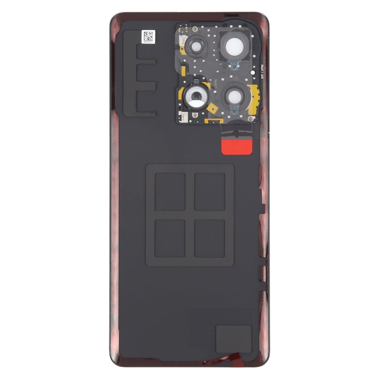 For OPPO Reno9 Pro+ Original Battery Back Cover with Camera Lens Cover(Black) - Back Cover by PMC TechLife | Online Shopping South Africa | PMC TechLife