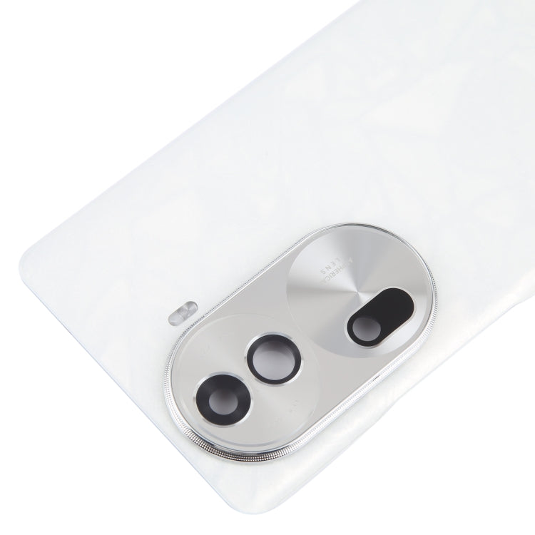 For OPPO Reno11 5G Original Battery Back Cover with Camera Lens Cover(White) - Back Cover by PMC Jewellery | Online Shopping South Africa | PMC Jewellery