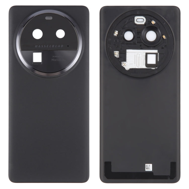 For OPPO Find X6 Pro Original Battery Back Cover with Camera Lens Cover(Black) - Back Cover by PMC TechLife | Online Shopping South Africa | PMC TechLife | Buy Now Pay Later Mobicred