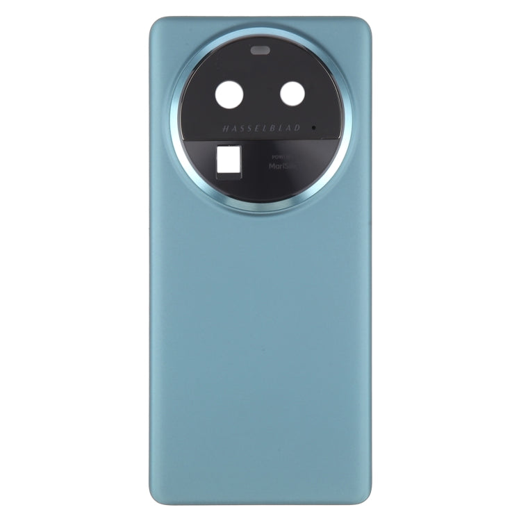 For OPPO Find X6 Pro Original Battery Back Cover with Camera Lens Cover(Blue) - Back Cover by PMC Jewellery | Online Shopping South Africa | PMC Jewellery | Buy Now Pay Later Mobicred