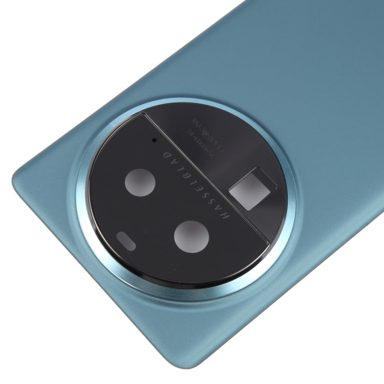 For OPPO Find X6 Pro Original Battery Back Cover with Camera Lens Cover(Blue) - Back Cover by PMC TechLife | Online Shopping South Africa | PMC TechLife | Buy Now Pay Later Mobicred