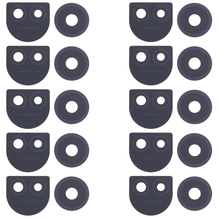 For OPPO Reno10 5G 10pcs Original Back Camera Lens - Camera Series by PMC TechLife | Online Shopping South Africa | PMC TechLife | Buy Now Pay Later Mobicred