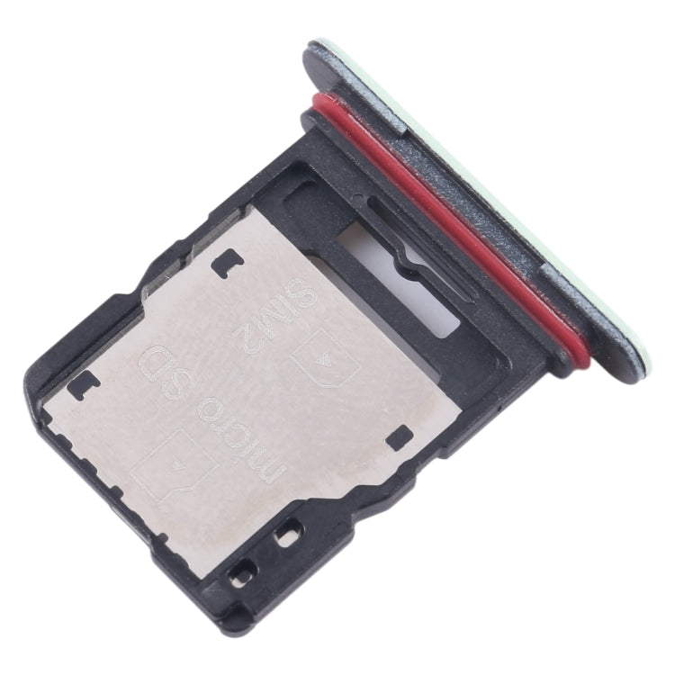For Sony Xperia 10 V Original SIM Card Tray + SIM / Micro SD Card Tray (Green) - Card Tray by PMC TechLife | Online Shopping South Africa | PMC TechLife | Buy Now Pay Later Mobicred