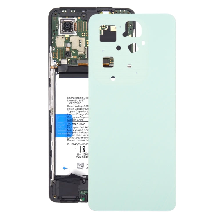 For Infinix Hot 40 X6836 Original Battery Back Cover(Green) - Back Cover by PMC TechLife | Online Shopping South Africa | PMC TechLife | Buy Now Pay Later Mobicred