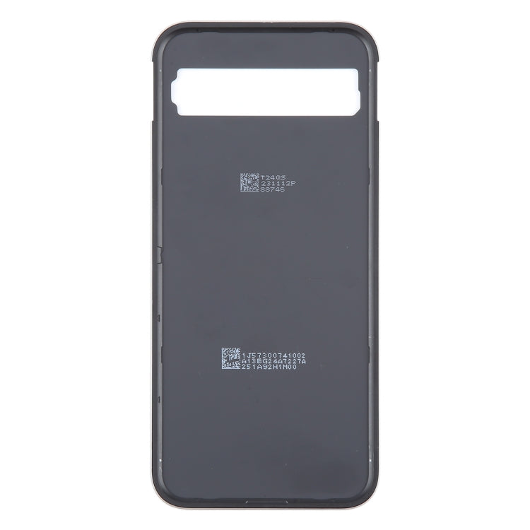 For Google Pixel 8a Original Battery Back Cover(Black) - Back Cover by PMC TechLife | Online Shopping South Africa | PMC TechLife | Buy Now Pay Later Mobicred
