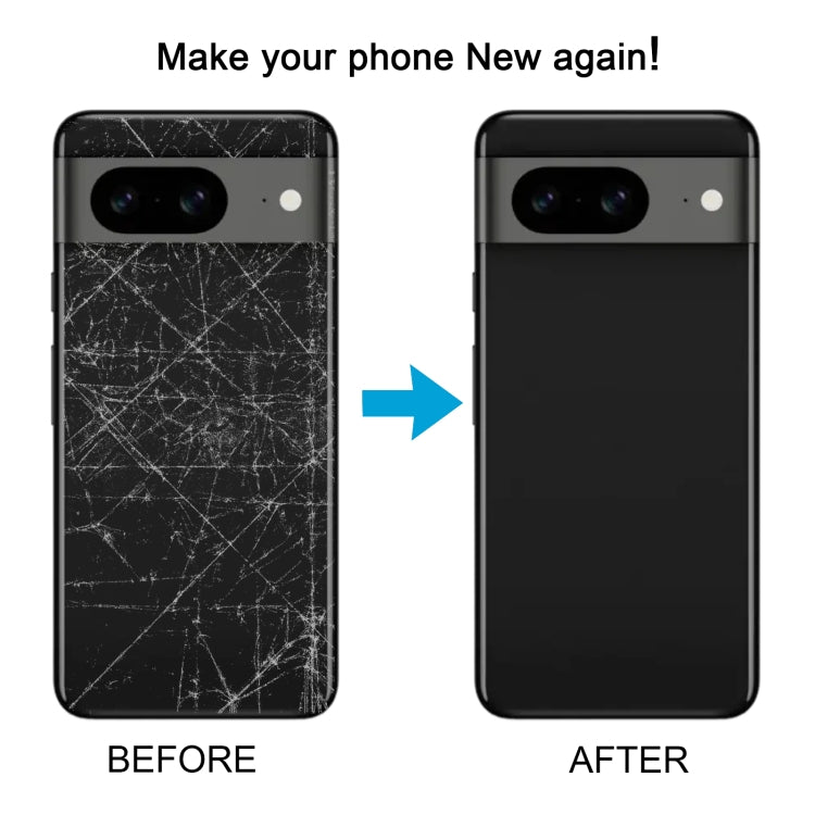For Google Pixel 8a Original Battery Back Cover(Black) - Back Cover by PMC Jewellery | Online Shopping South Africa | PMC Jewellery | Buy Now Pay Later Mobicred