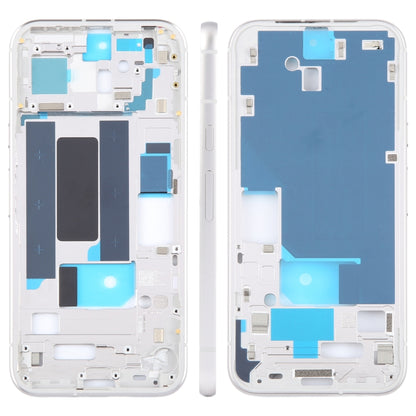 For Google Pixel 8a Original Middle Frame Bezel Plate (Silver) - Frame Bezel Plate by PMC Jewellery | Online Shopping South Africa | PMC Jewellery | Buy Now Pay Later Mobicred