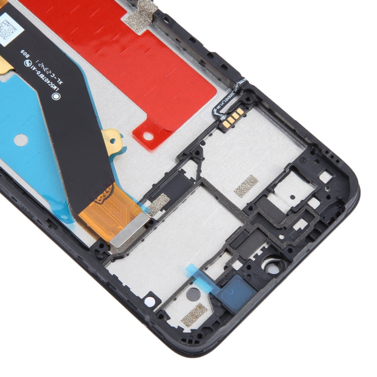 For ZTE Blade A34 LCD Screen Digitizer Full Assembly with Frame (Black) - For ZTE by PMC TechLife | Online Shopping South Africa | PMC TechLife | Buy Now Pay Later Mobicred
