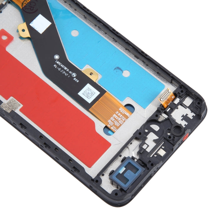 For ZTE Blade A54 LCD Screen Digitizer Full Assembly with Frame (Black) - For ZTE by PMC TechLife | Online Shopping South Africa | PMC TechLife | Buy Now Pay Later Mobicred