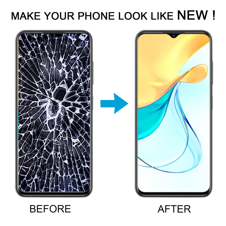 For ZTE Axon 50 Lite 8050 LCD Screen Digitizer Full Assembly with Frame (Black) - For ZTE by PMC TechLife | Online Shopping South Africa | PMC TechLife | Buy Now Pay Later Mobicred