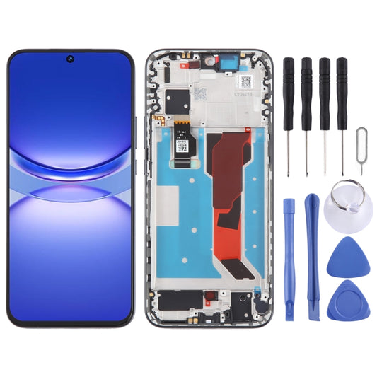 For Huawei nova 12 Lite Original LCD Screen Digitizer Full Assembly with Frame (Black) - LCD Screen by PMC Jewellery | Online Shopping South Africa | PMC Jewellery | Buy Now Pay Later Mobicred