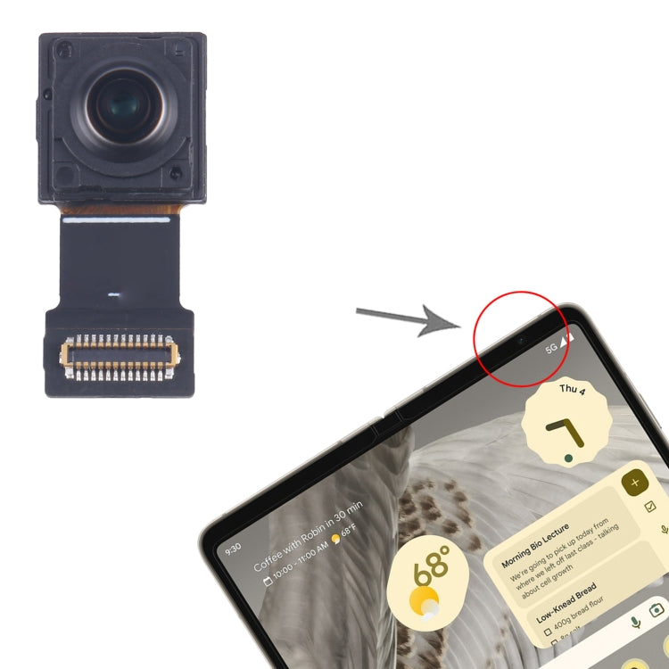 For Google Pixel Fold Original Main Front Facing Camera - Camera Parts by PMC TechLife | Online Shopping South Africa | PMC TechLife | Buy Now Pay Later Mobicred