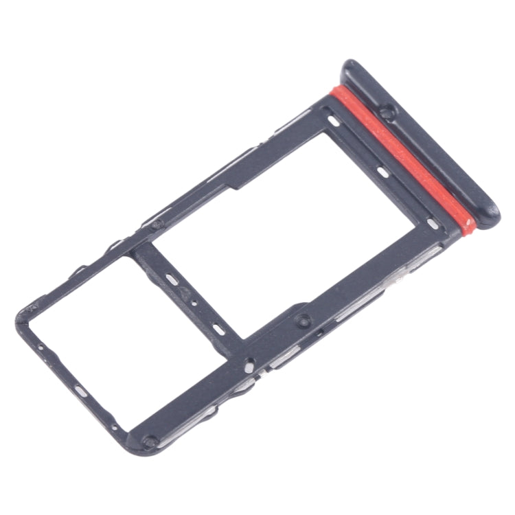 For Alcatel 1T 10 inch 2020 8091 SIM Card Tray + Micro SD Card Tray (Black) - Card Tray by PMC Jewellery | Online Shopping South Africa | PMC Jewellery | Buy Now Pay Later Mobicred