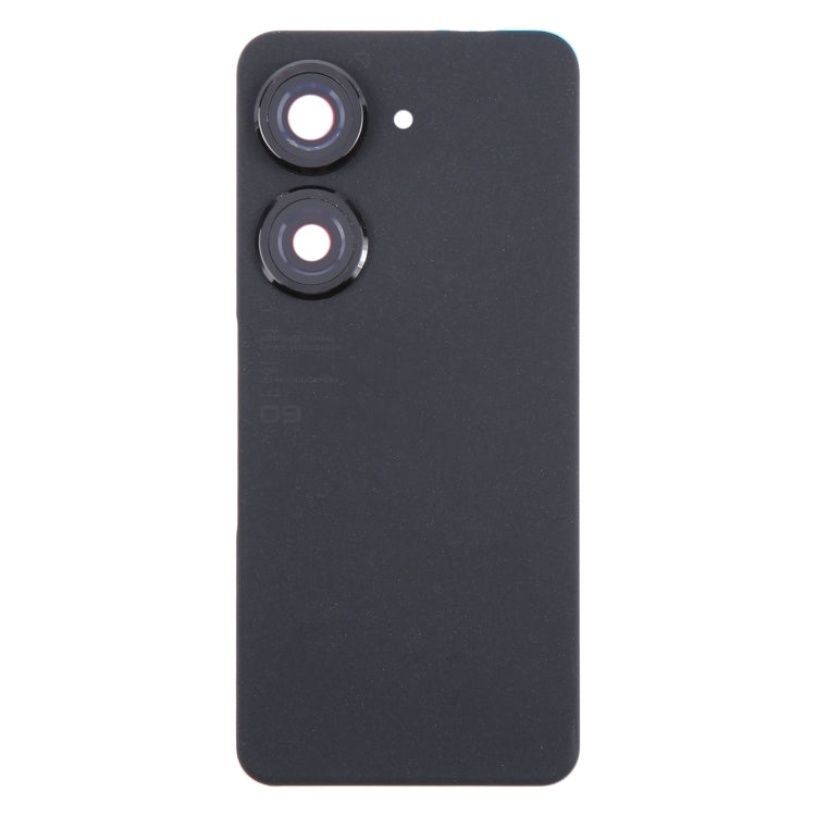 For Asus Zenfone 9 AI2202 Original Battery Back Cover with Camera Lens Cover(Black) - Back Cover by PMC TechLife | Online Shopping South Africa | PMC TechLife | Buy Now Pay Later Mobicred