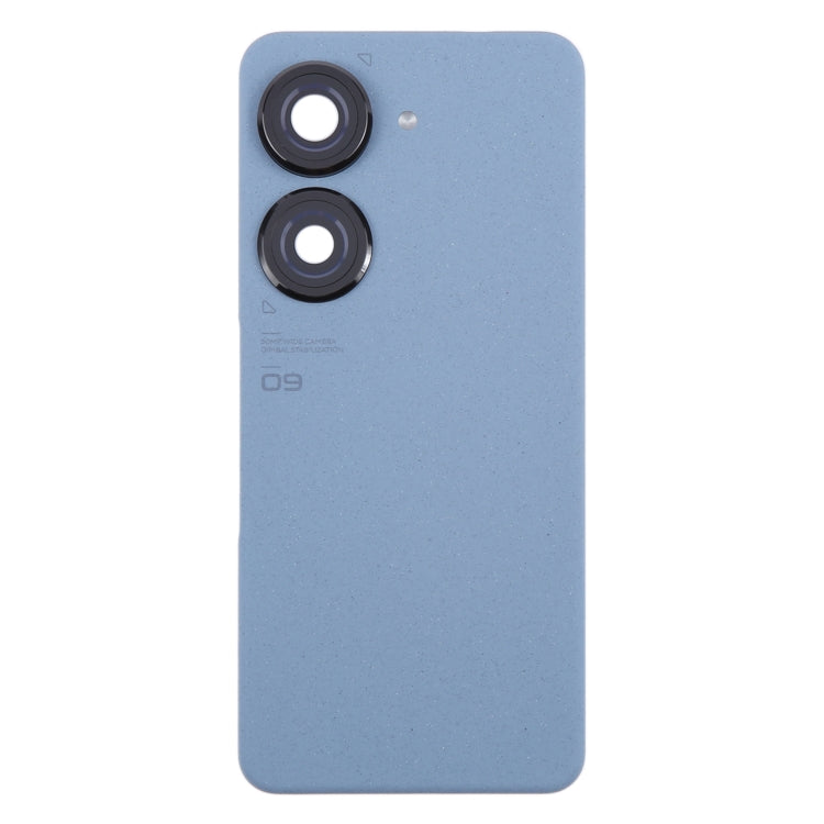 For Asus Zenfone 9 AI2202 Original Battery Back Cover with Camera Lens Cover(Blue) - Back Cover by PMC TechLife | Online Shopping South Africa | PMC TechLife | Buy Now Pay Later Mobicred