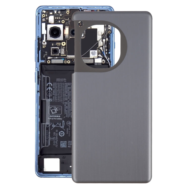 For OnePlus Ace 3 Battery Back Cover(Black) - Back Cover by PMC Jewellery | Online Shopping South Africa | PMC Jewellery | Buy Now Pay Later Mobicred