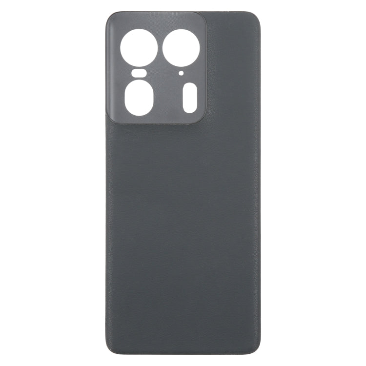 For Motorola Moto X50 Ultra Original Battery Back Cover(Black) - Back Cover by PMC Jewellery | Online Shopping South Africa | PMC Jewellery | Buy Now Pay Later Mobicred