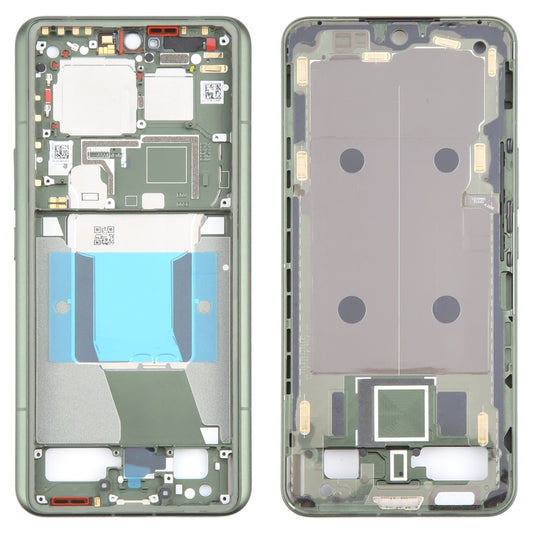 For Xiaomi 14 Ultra Original Front Housing LCD Frame Bezel Plate (Green) - Frame Bezel Plate by PMC Jewellery | Online Shopping South Africa | PMC Jewellery | Buy Now Pay Later Mobicred