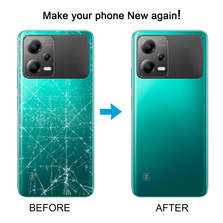 For Xiaomi Poco X5 Pro Original Battery Back Cover(Green) - Back Cover by PMC Jewellery | Online Shopping South Africa | PMC Jewellery | Buy Now Pay Later Mobicred