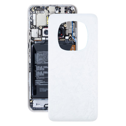 For Honor Magic6 Battery Back Cover(White) - Back Cover by PMC Jewellery | Online Shopping South Africa | PMC Jewellery | Buy Now Pay Later Mobicred